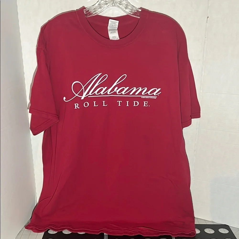 Red Alabama Roll Tide Tee - Picture 1 of 10